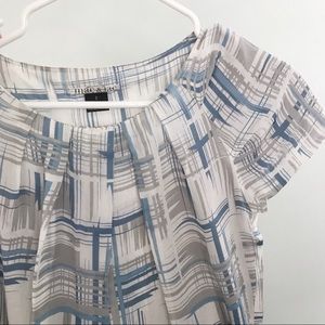 Silk Dress in modern pattern size 2